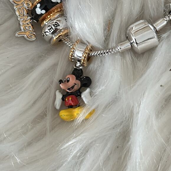 The Bradford Exchange | Walt Disney Mickey Mouse Charm Bracelet - Picture 8 of 9